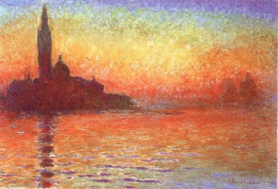 Claude Monet San Giorgio Maggiore at Dusk Germany oil painting art